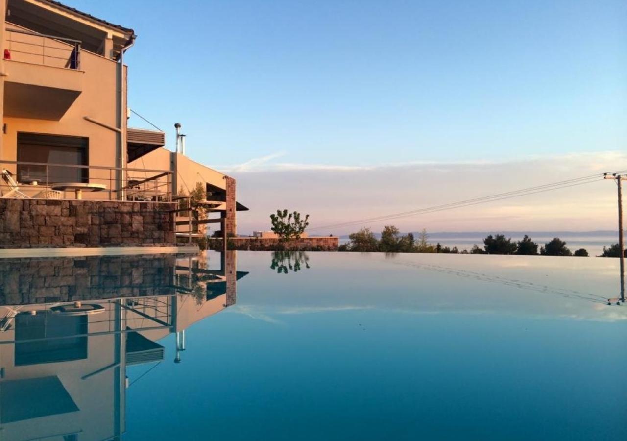 Olivia Estate Villa With Private Swimming Pool 엘리아 외부 사진