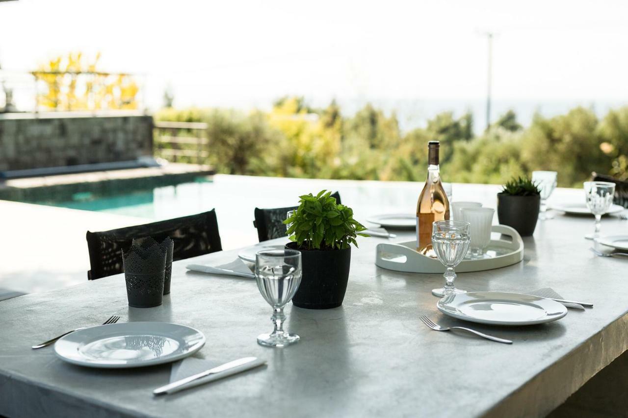 Olivia Estate Villa With Private Swimming Pool 엘리아 외부 사진